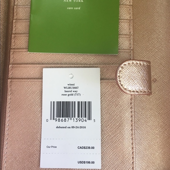 Sale! Kate Spade Leather Clutch - Picture 7 of 8